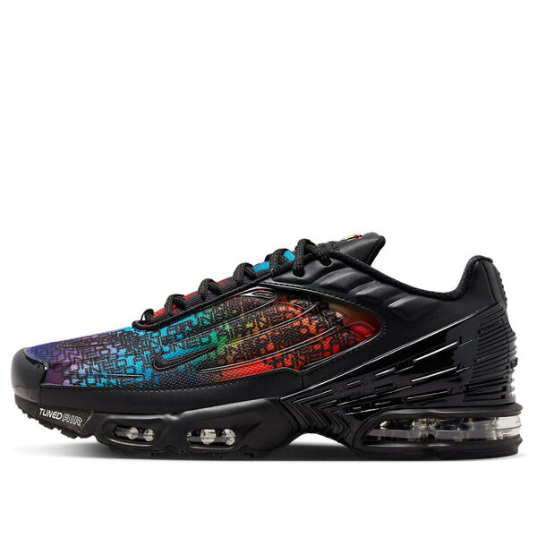 

Кроссовки air max plus 3 premium 'rainbow gradient' Nike, черный