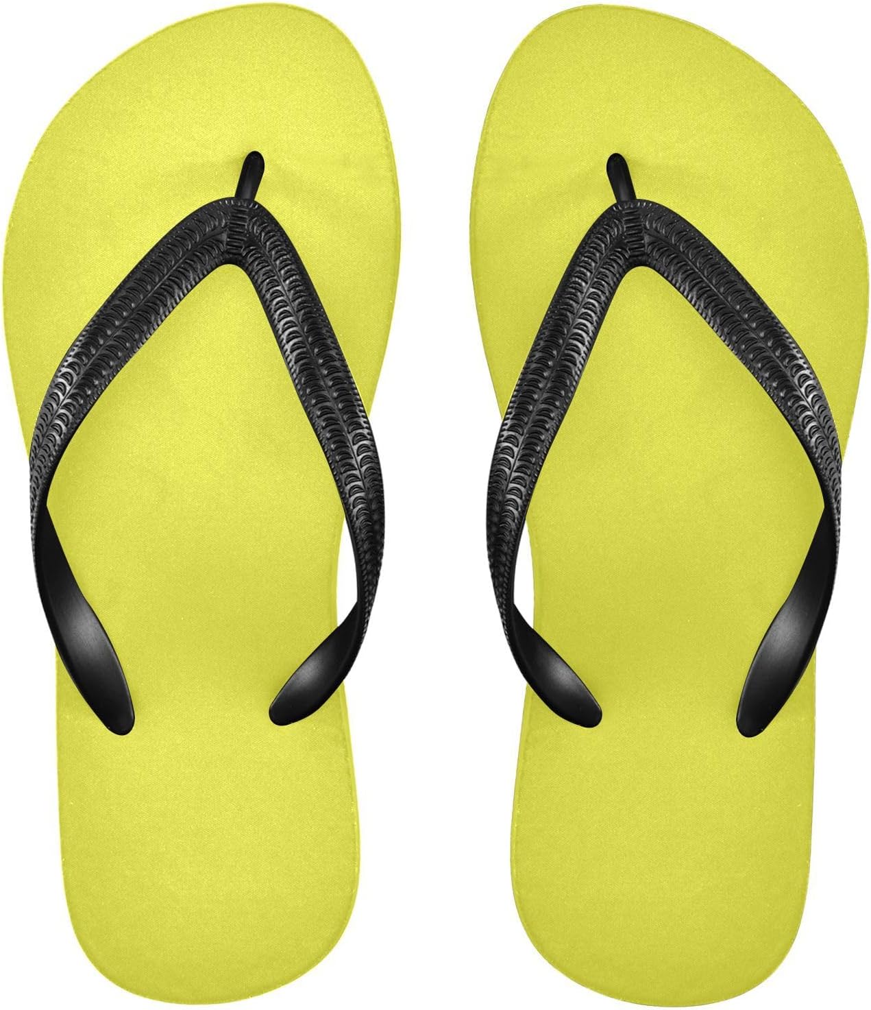 

Женские и мужские шлепанцы SPRIPORT Slim Flip Flops, удобные повседневные сандалии с мягкой стелькой, противоскользящей резиновой подошвой, для ванной, душа, пляжа и летних прогулок, желтый