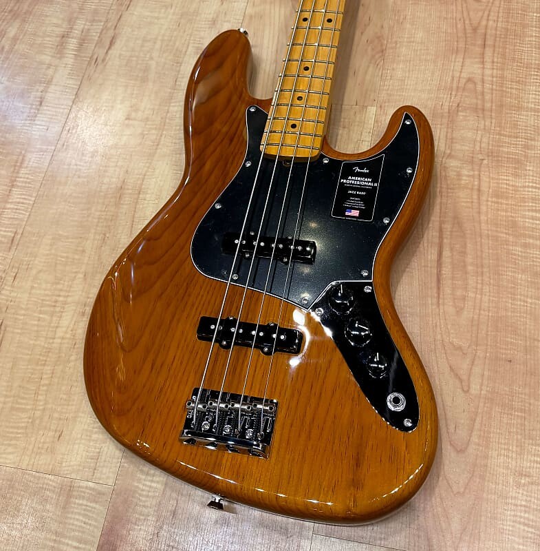 

Басс гитара Fender American Professional II Jazz Bass 2023 Roasted Pine Natural