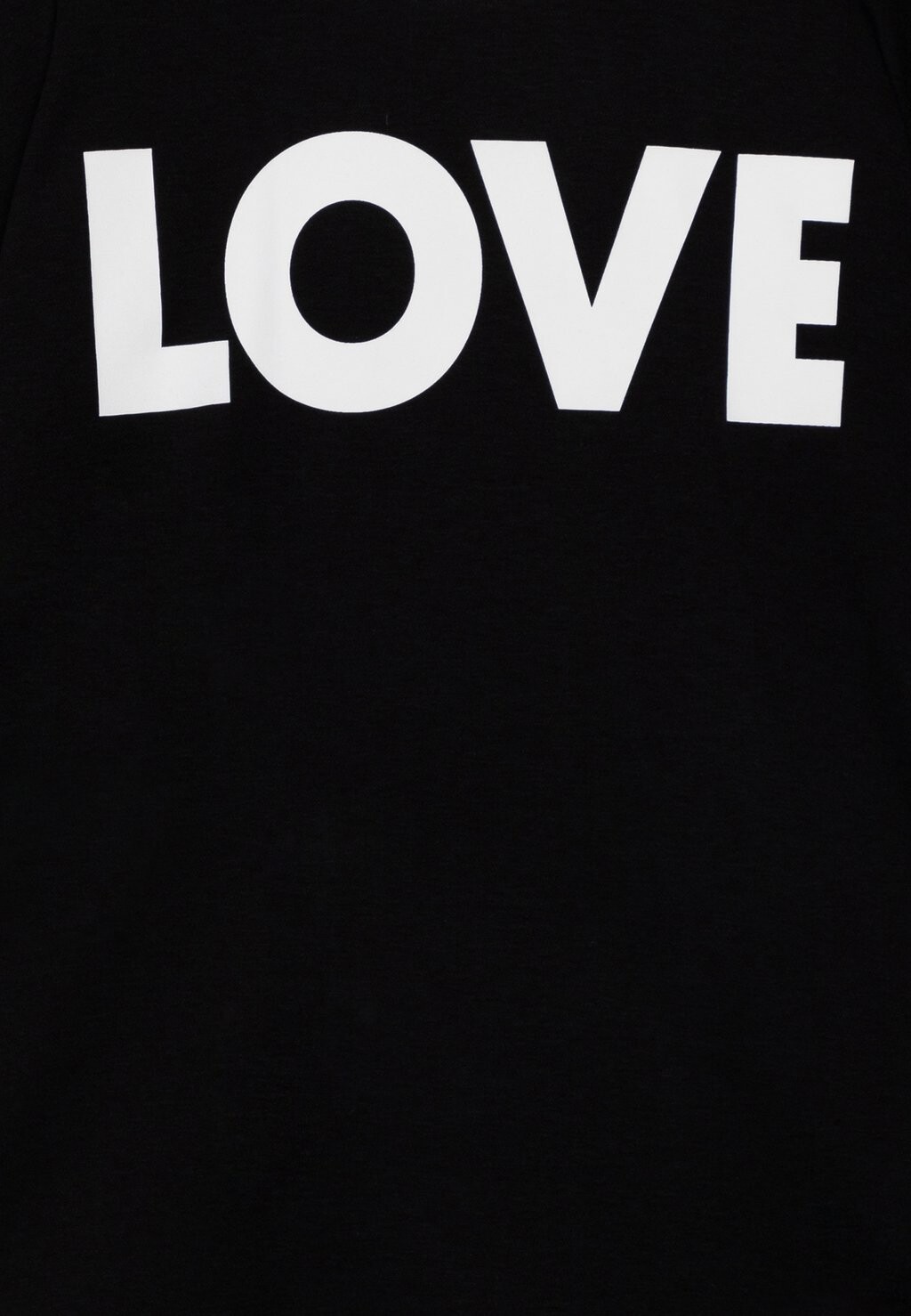 

Футболка с принтом MAXI MOSCHINO, черный