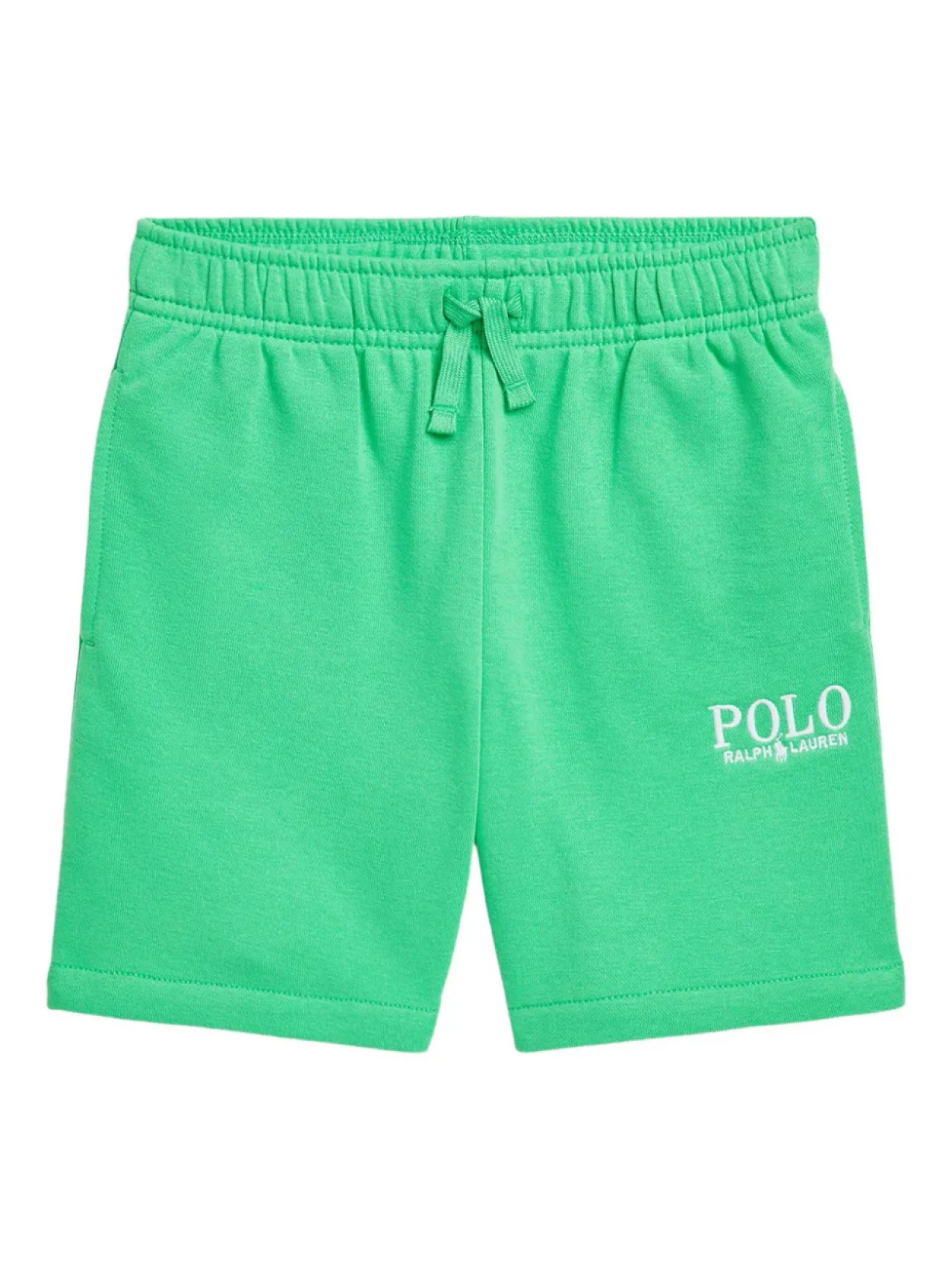 

POLO RALPH LAUREN KIDS шорты на шнурке, зеленый