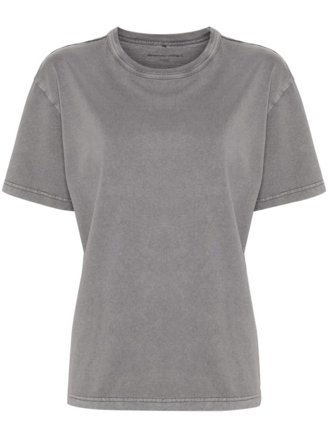 

Alexander Wang футболка с логотипом, серый