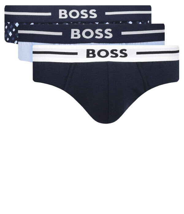 

Трусы мужские Boss из хлопка 3 шт, синий