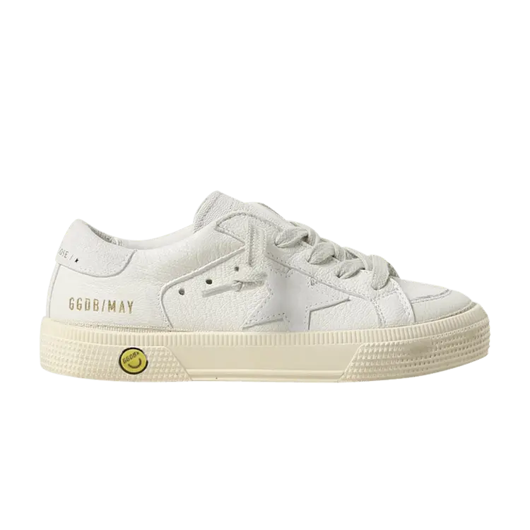 

Кроссовки Golden Goose May Kids Optic White, белый