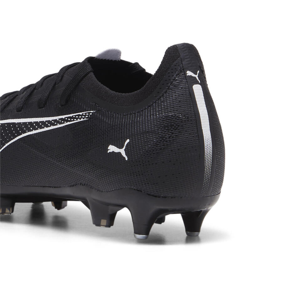 Футбольные бутсы ULTRA 5 MATCH MxSG для взрослых PUMA, чёрно-белые — фото 4