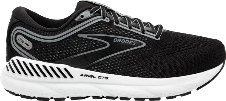 

Кроссовки Wmns Ariel GTS 23 Wide 'Black Grey', черный