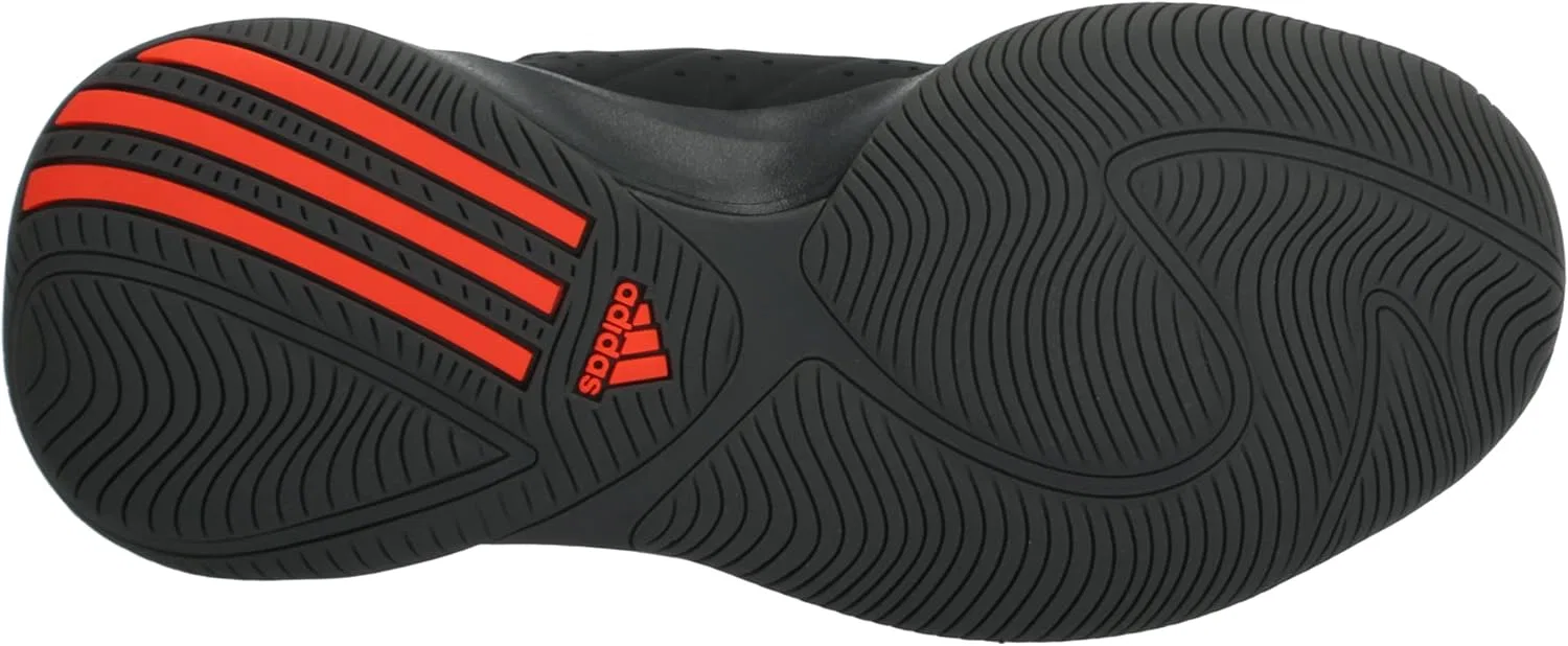 Кроссовки Adidas унисекс Front Court, красный/серый — фото 4