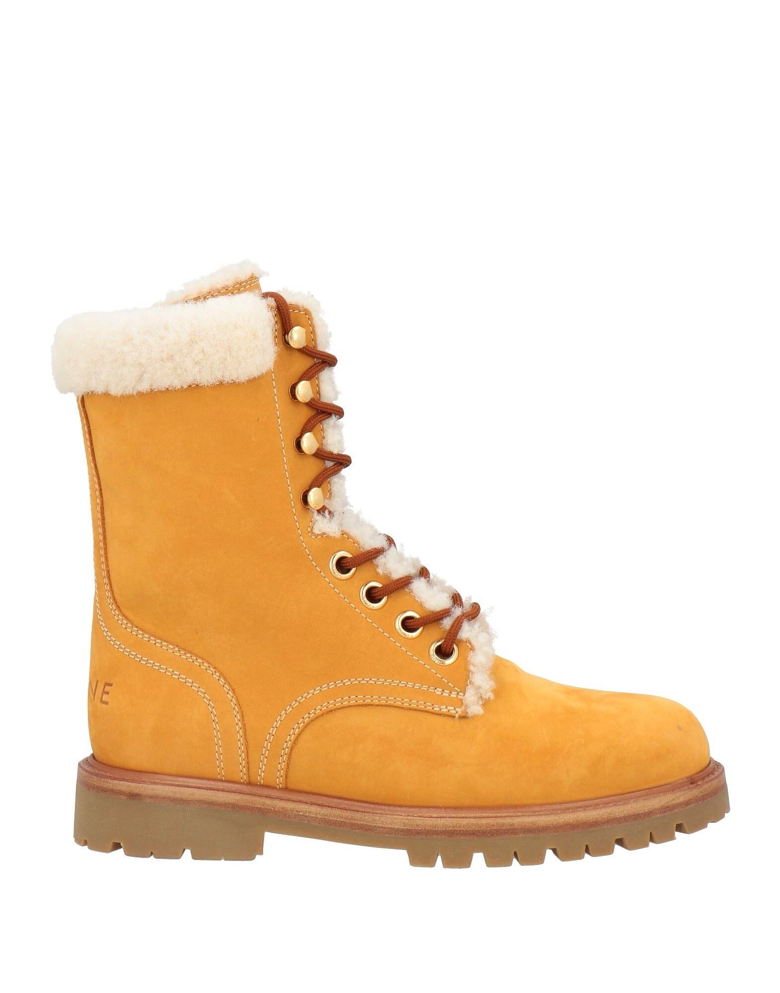 

Ботильоны Celine, желто-оранжевый