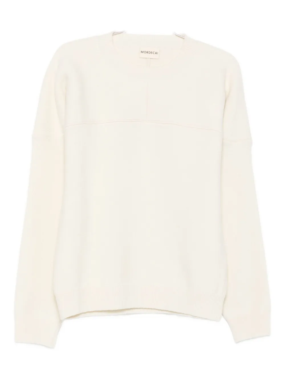 

Шерстяной свитер с вставками MORDECAI, нейтральный