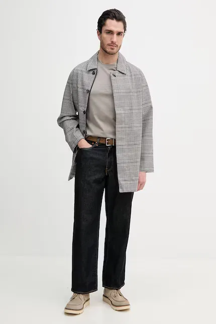 Футболка из хлопка Emporio Armani, серый — фото 2