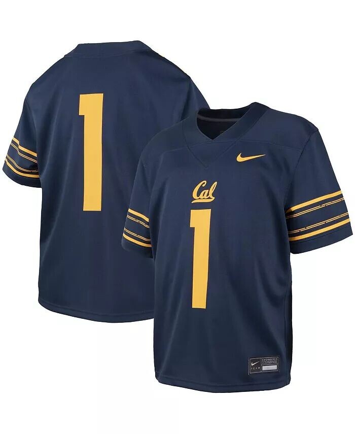 

Реплика игрового джерси Big Boys # 1 Navy Cal Bears Untouchable Nike, синий