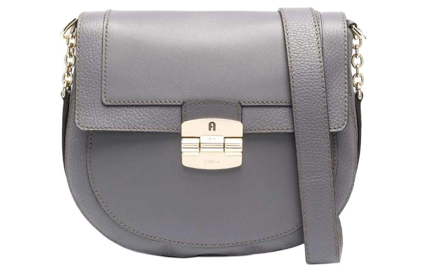 

Furla Сумка-седло из телячьей кожи Club 2 Grain
