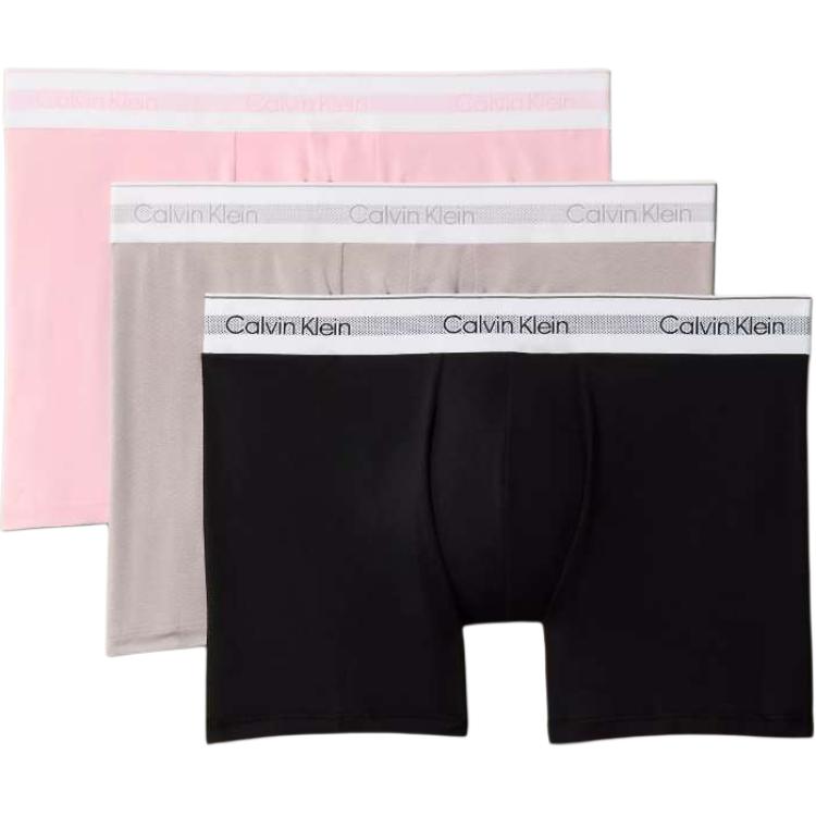 

Мужские боксеры 3 штуки Calvin Klein, черный/серый/светло-желтый