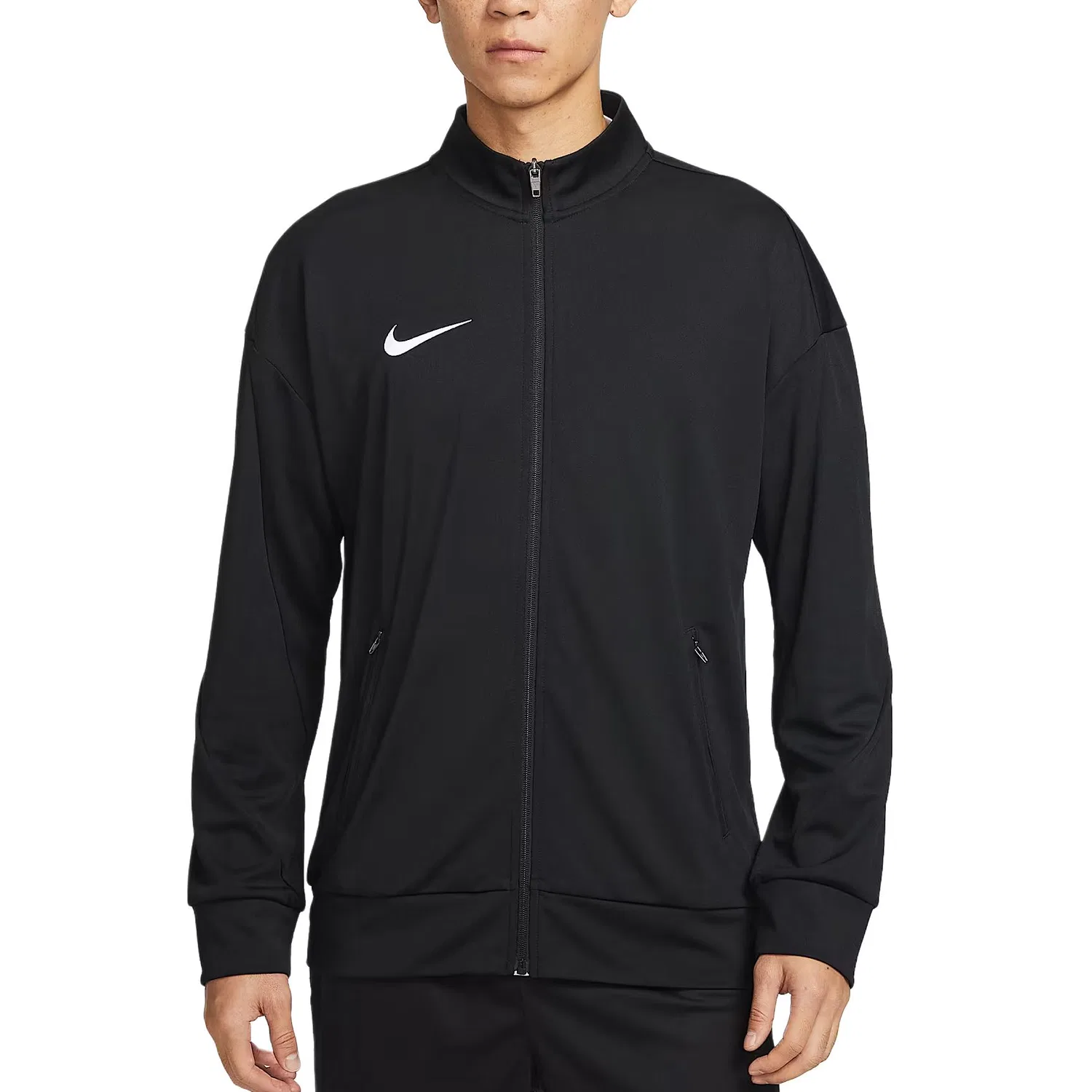Куртка мужская Black, со стойкой, средней длины Nike