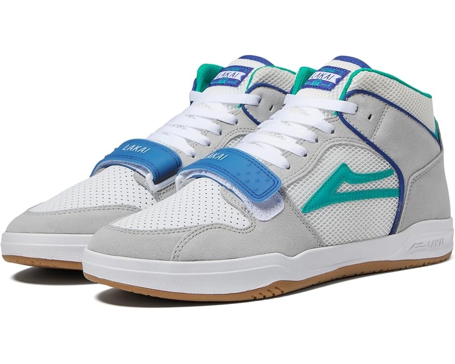 

Кроссовки Lakai Telford Mid, цвет White/Gum Suede