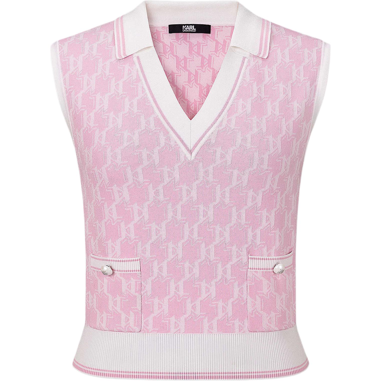 

Футболка KARL LAGERFELD SS25 женская KARL LAGERFELD / Karl Lagerfeld Jeans, розовый