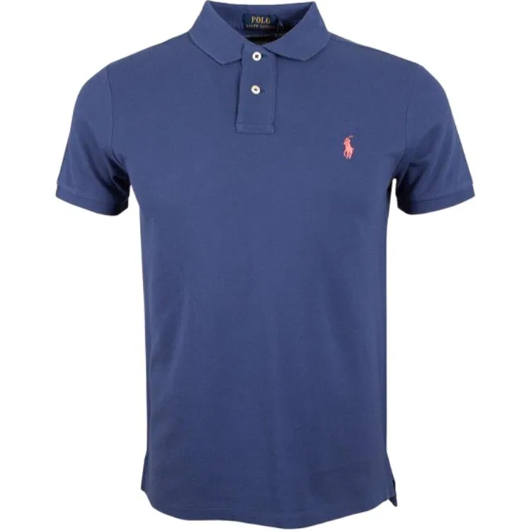 Поло Polo Ralph Lauren мужское морской синий