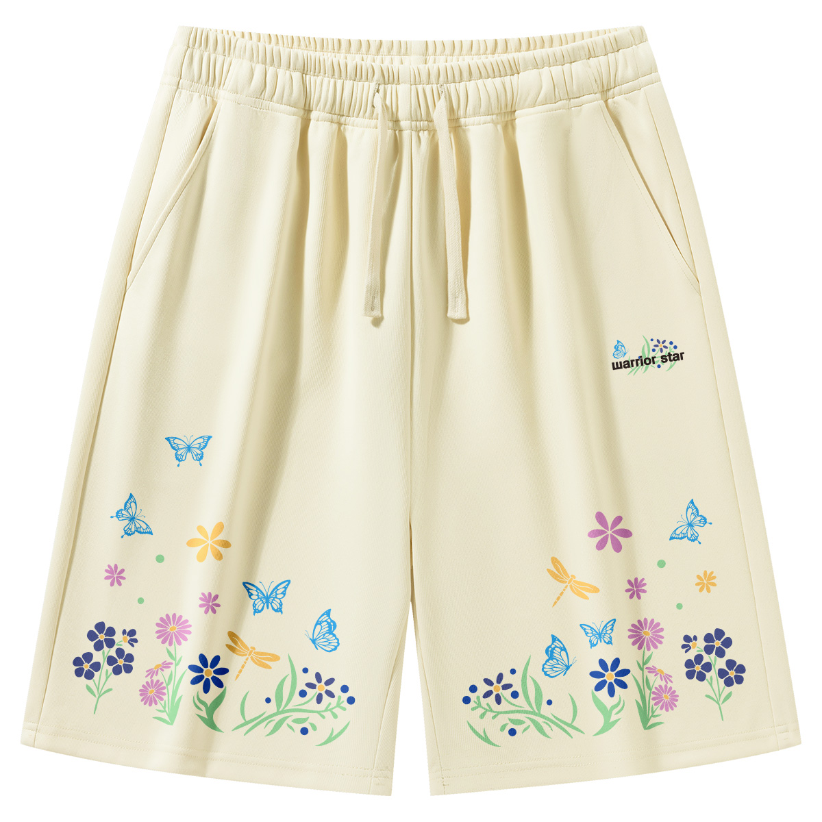 

Повседневные шорты Unisex Moderate WARRIOR, бежевый желтый