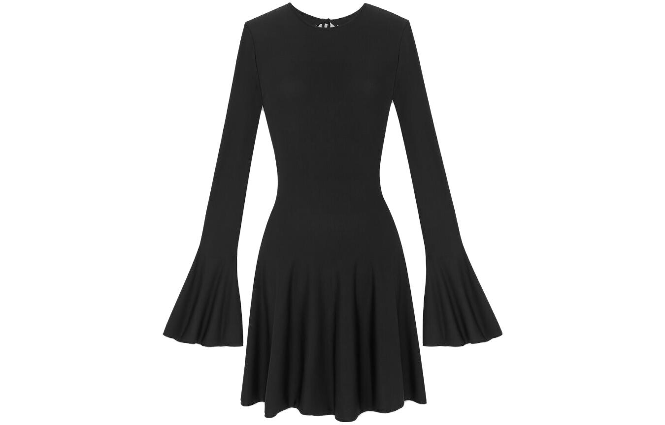 

Платье женское Saint Laurent Open-back, черный