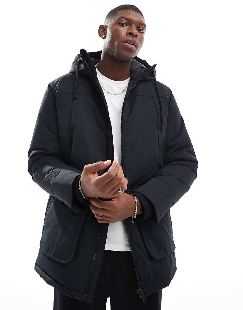 

Jack & Jones – Черная парка