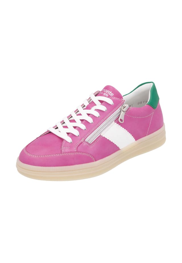 Кожаные кроссовки Remonte, цвет fuchsia