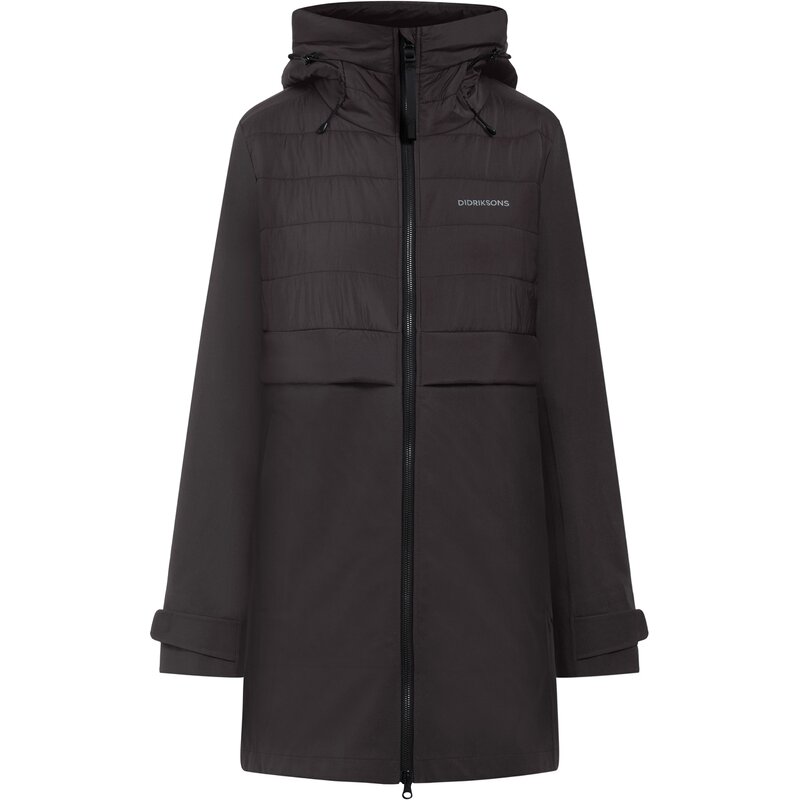 

Пальто Hella WNS Parka Didriksons, черный