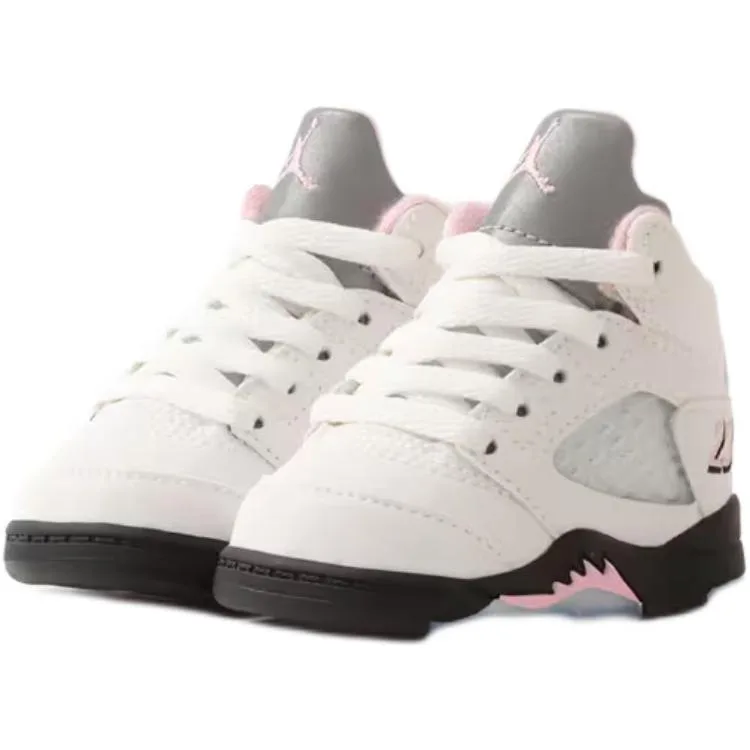 Jordan Air 5 Low top Toddler Shoes Pink — фото 4
