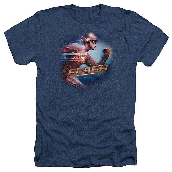

Футболка The Flash fastest man adult heather Licensed Character