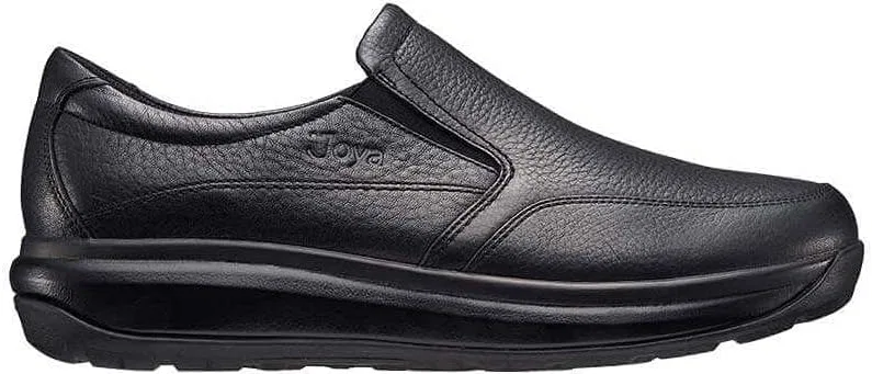 Мужские низкие туфли JOYA Traveler II Black II из гладкой кожи