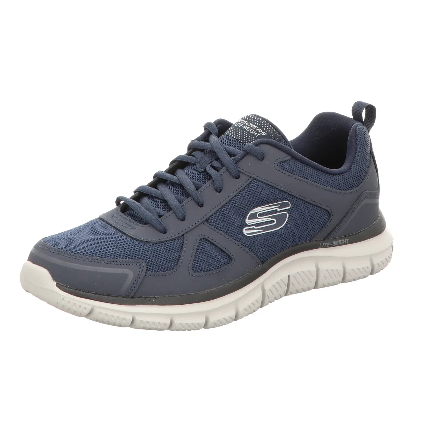 Кроссовки низкие кожаные Skechers, синий
