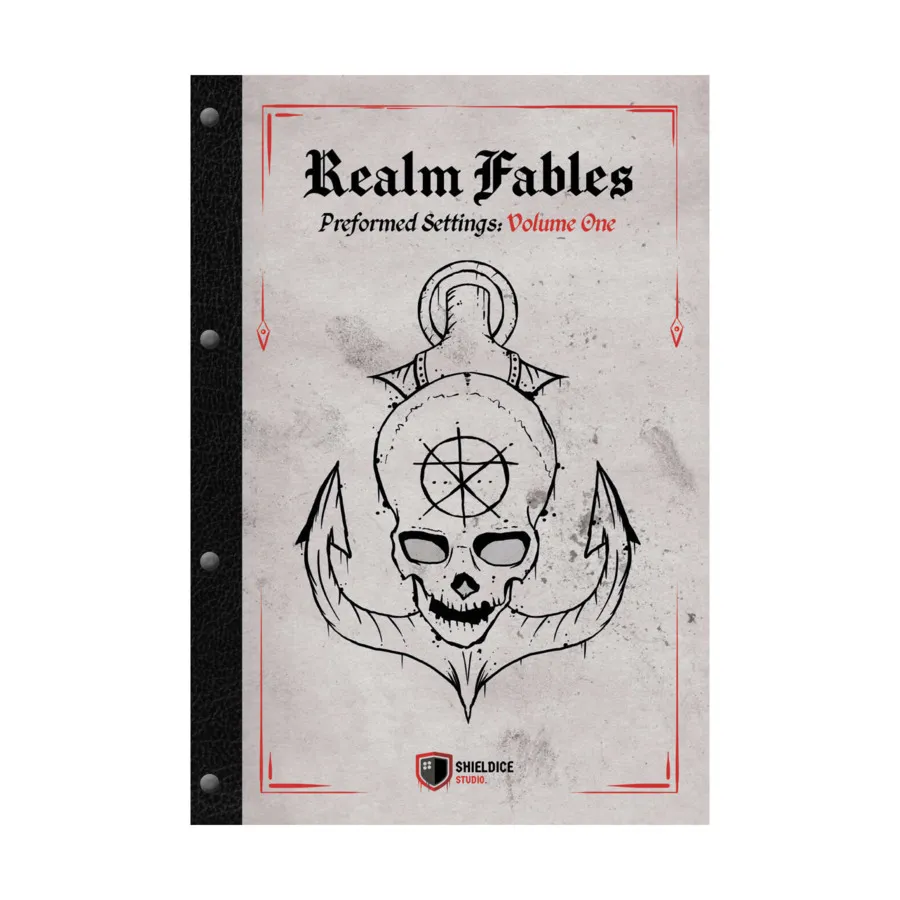

Realm Fables - Preformed Settings Vol. 1, Role Playing Games (Shieldice Studios), мягкая обложка