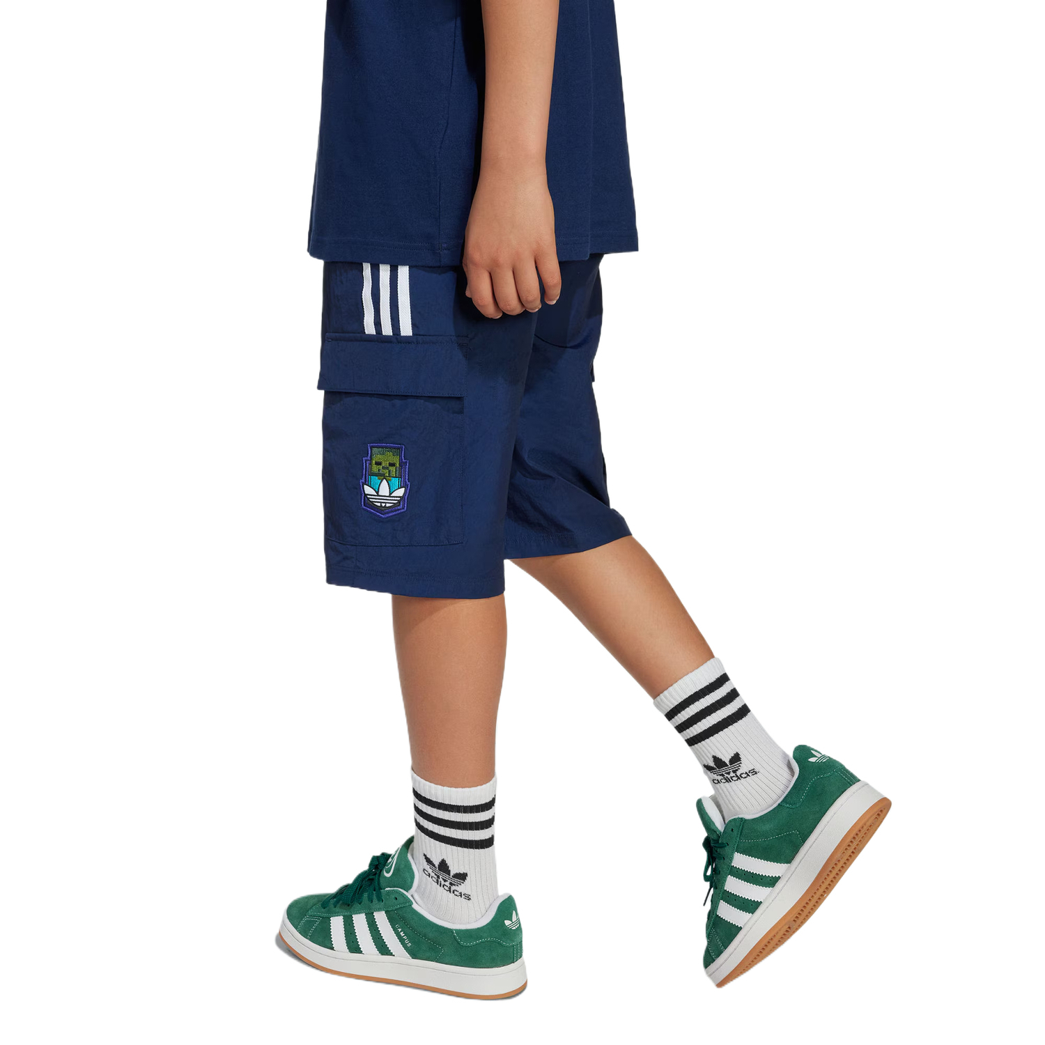 Adidas Originals Шорты Minecraft Teenagers Dark Indigo — фото 4