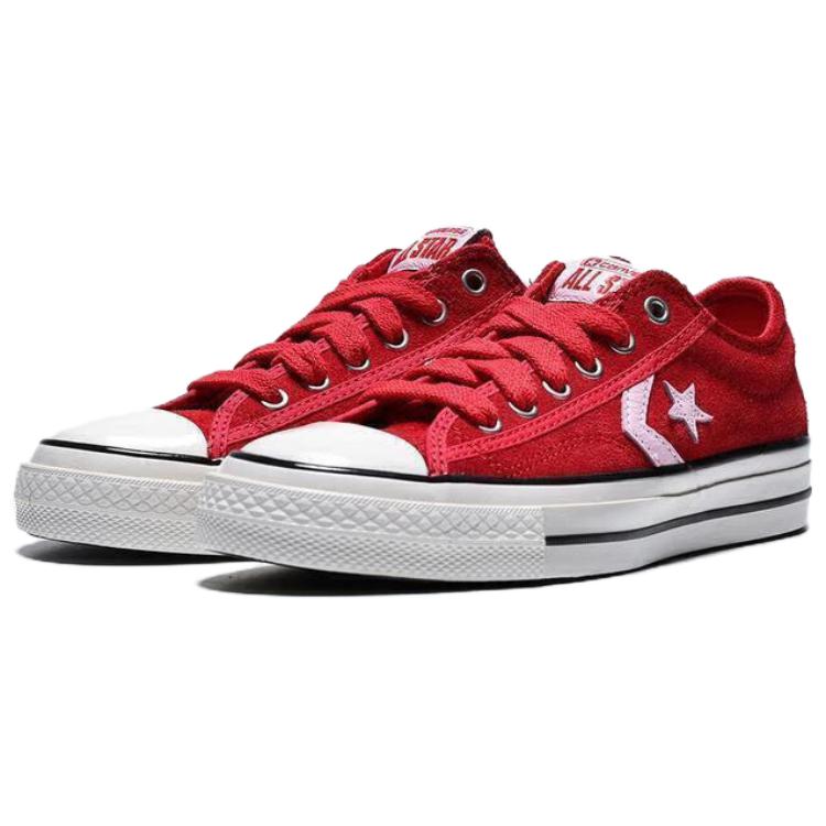 Converse CONS SEASONAL низкие кроссовки из канвы Unisex красные — фото 4
