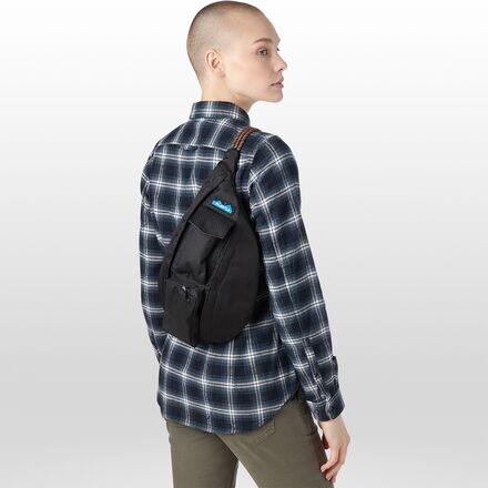 

Мини-рюкзак с веревочным слингом женский KAVU, цвет Jet Black