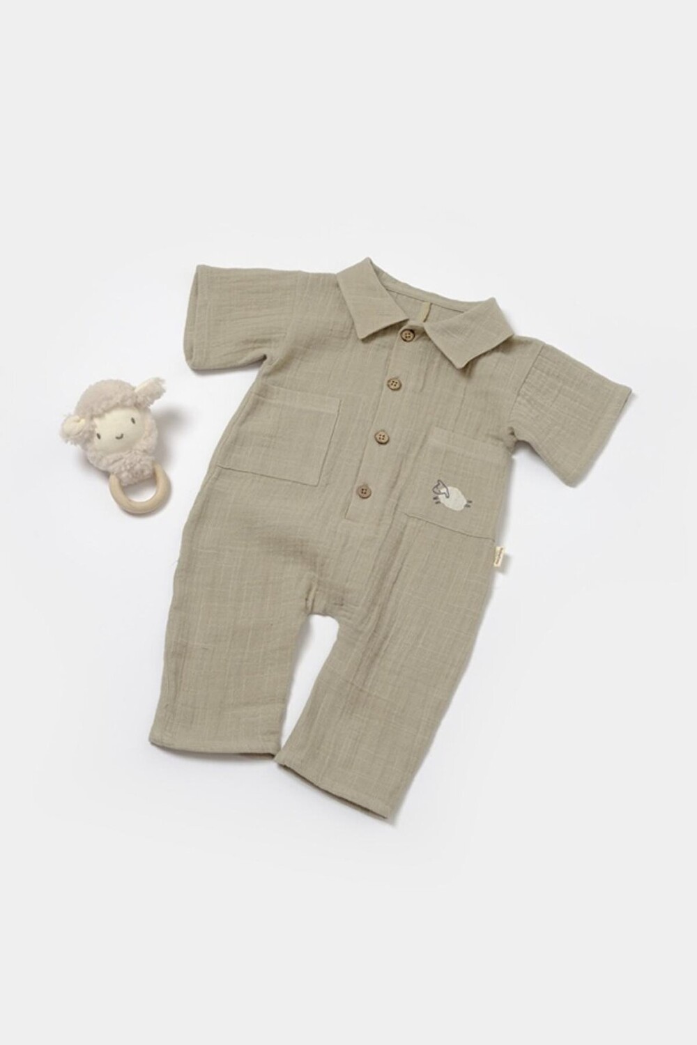 

Комбинезон с короткими рукавами BabyCosy Organic Wear