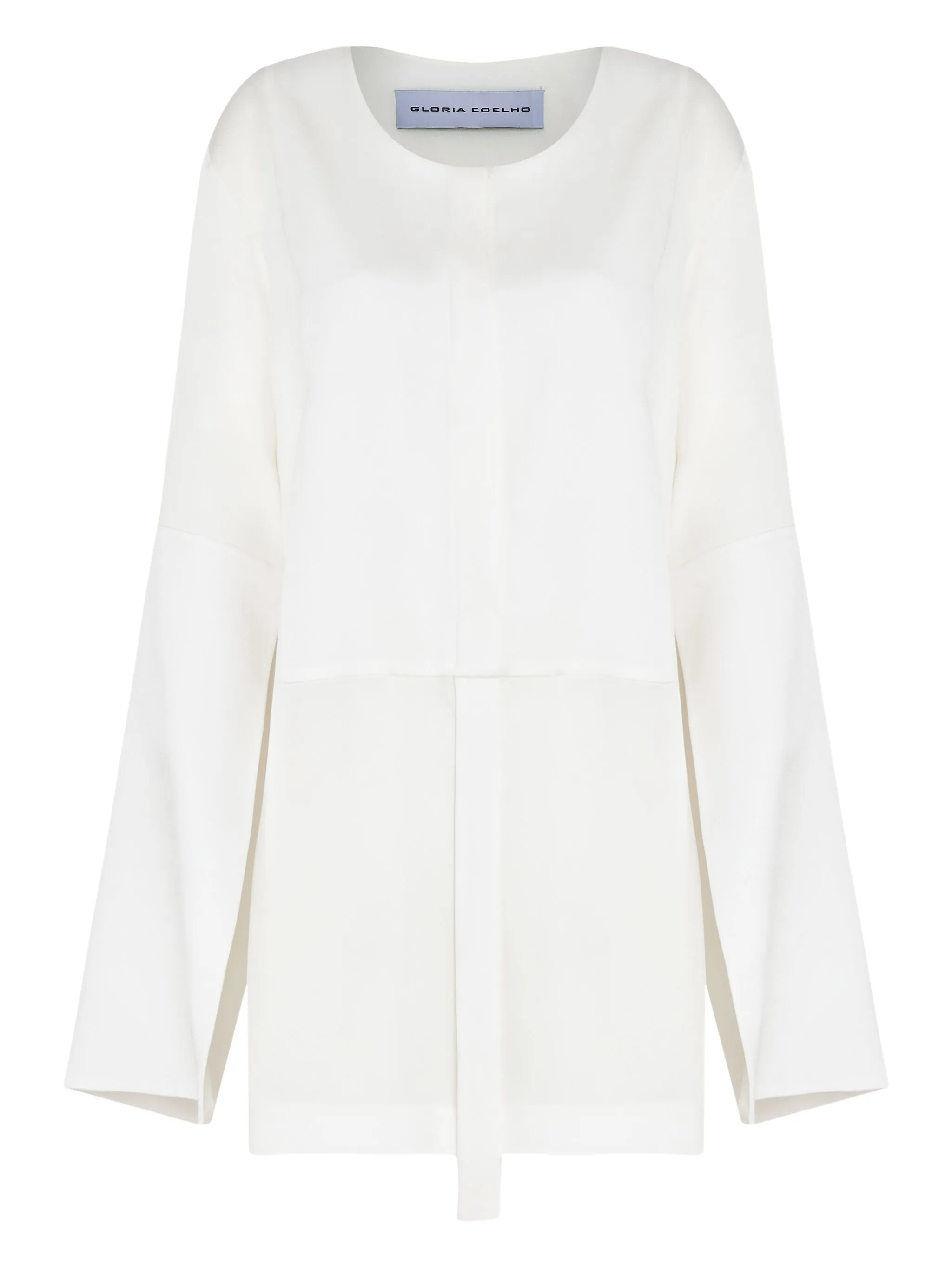 

Блузка с рукавами кап Gloria Coelho, белый
