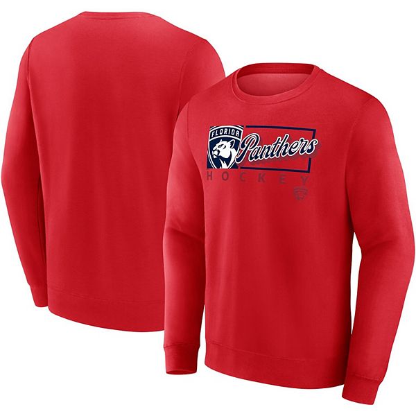 

Мужской красный свитшот florida panthers focus fleece Fanatics