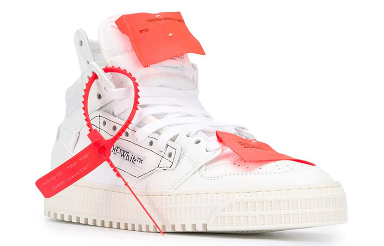 OFF WHITE Off Court Скейтерские Кроссовки Женские Высокие Белый OFF-WHITE — фото 3