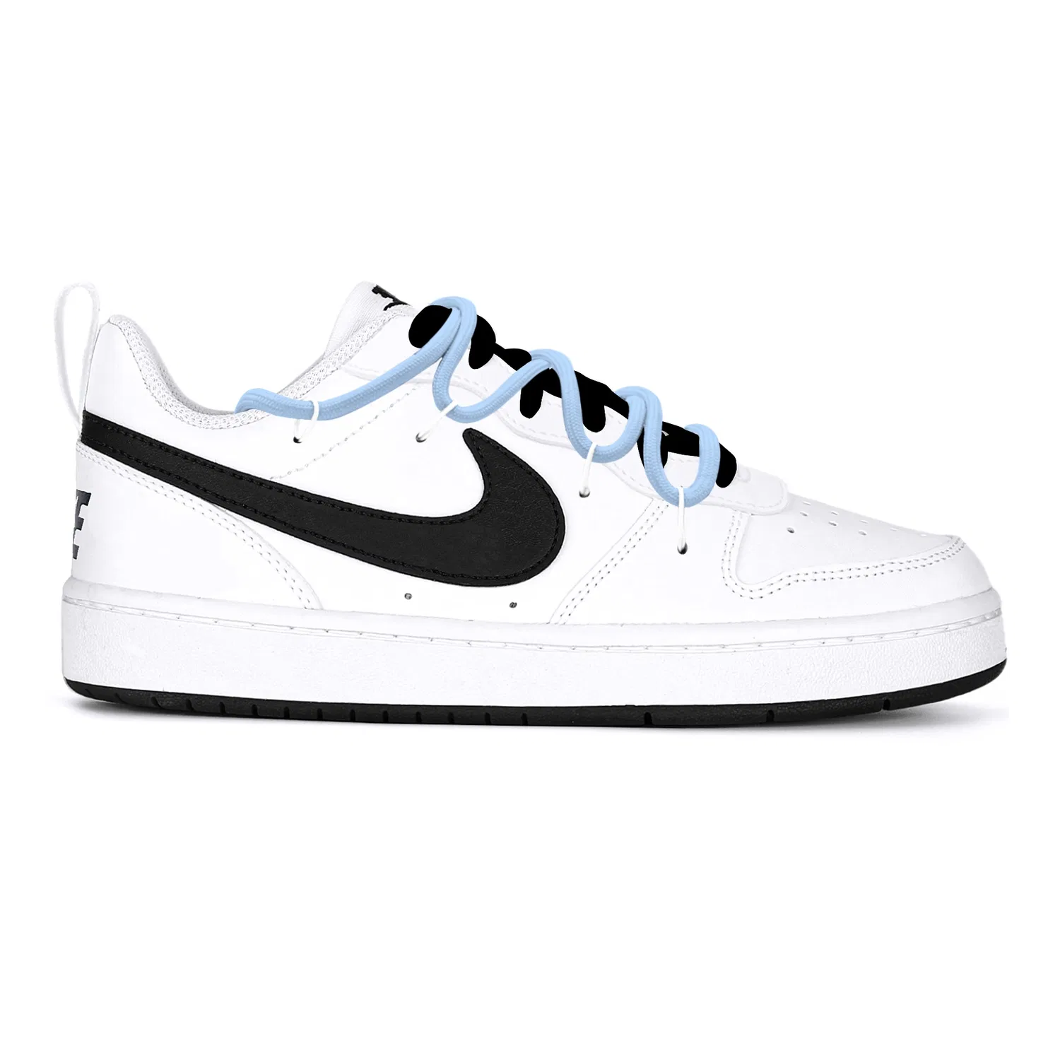 Кроссовки скейтбординговые Nike Court Borough Mist Landscape Light Blue — фото 3