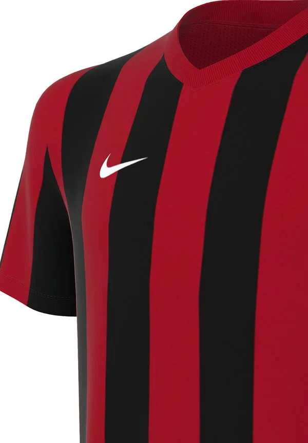Полосатая спортивная футболка division v по футболу Nike Performance, Rotschwarz — фото 3
