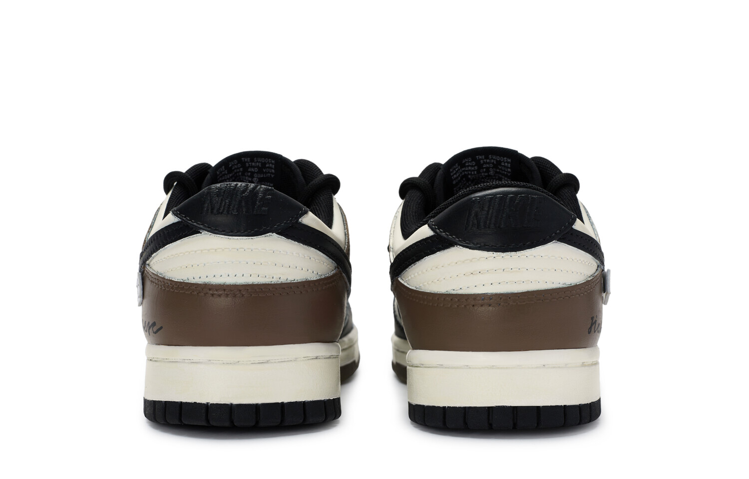 

Женские кроссовки для скейтбординга Nike Dunk, Brown/Black/White