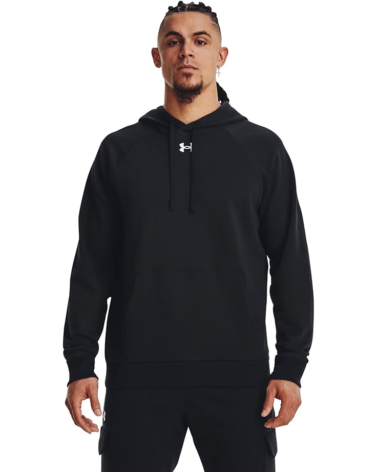 

Худи Under Armour Rival Fleece, цвет Black/Wham