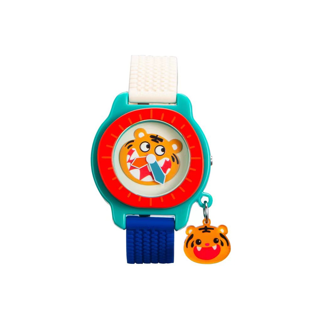 

Xomad Часы Mr Doodle Graffiti Master Collaboration с кварцевым механизмом и силиконовым ремешком, женские, белый циферблат