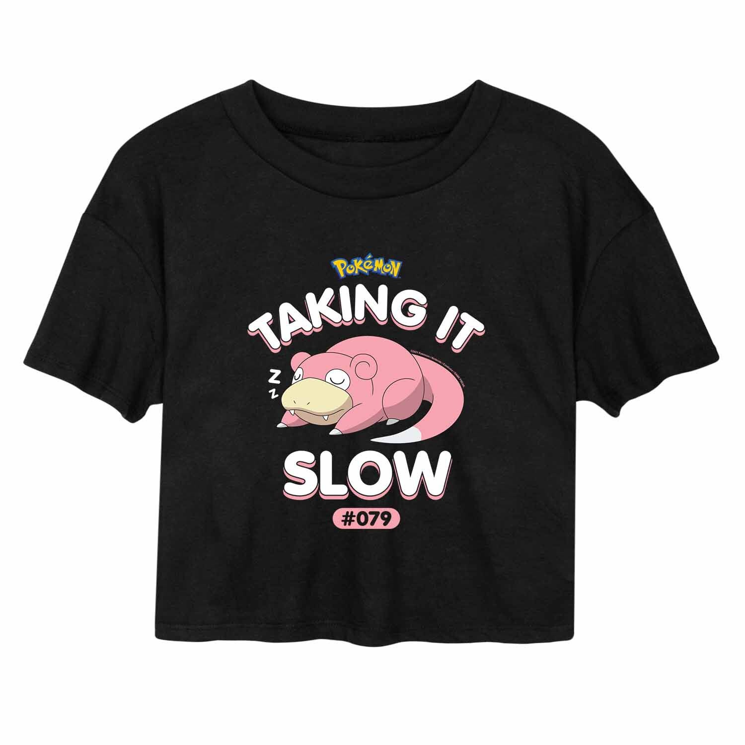 

Укороченная футболка Pokémon Slowpoke для юниоров Licensed Character
