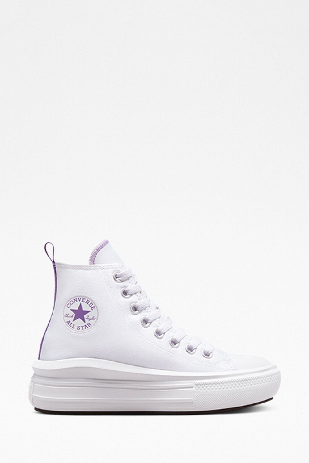 

Кроссовки Move Youth с вырезом до щиколотки Converse, белый