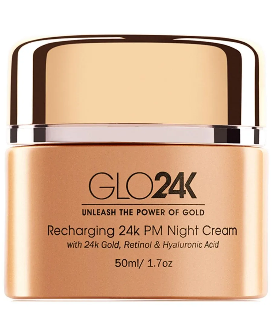 Гель для умывания Glo24K — Восстанавливающий ночной 24K PM, 48 г