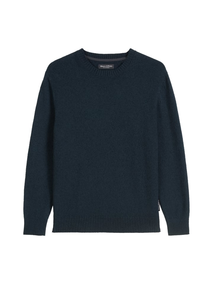 

Marc O'Polo Свитер букле стандартного темно-синего цвета