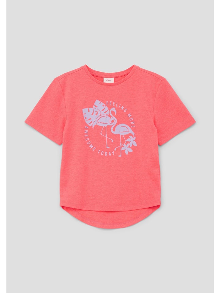 

Футболка цвета 0094_кораллово-красный s.Oliver