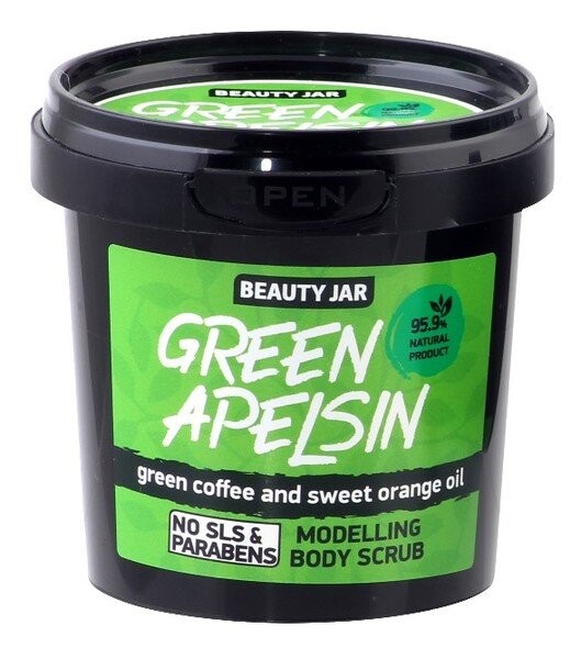 

Beauty Jar, Зеленый Апельсин, скраб для тела, 200 г