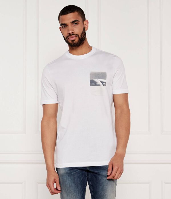 

Футболка te_container Regular fit Boss Orange, белый
